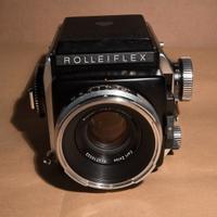 ROLLEIFLEX SL66 + PLANAR80MM F2.8 +2°CARICATORE