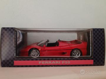 modellino Ferrari f50 scala 1:18
