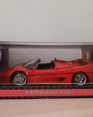 modellino Ferrari f50 scala 1:18