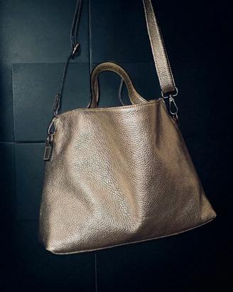 Borsa marchio  Ripani color oro