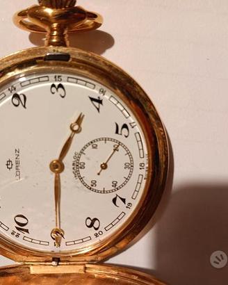 Orologio da taschino Lorenz placcato in oro
