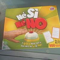 gioco da tavolo Ne si ne no nuovo