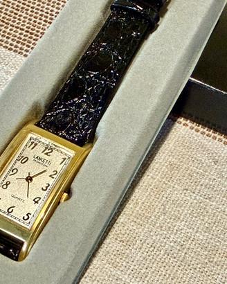 Orologio da polso Lancetti Quartz nuovo!