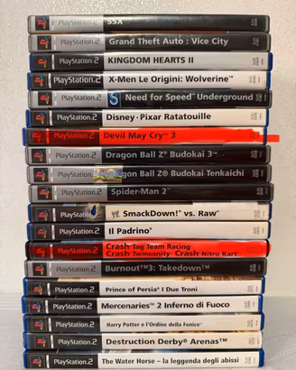 LOTTO GIOCHI PS2 VEDI DESCRIZIONE