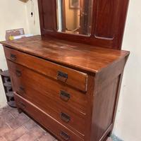 Casssettiera con specchio