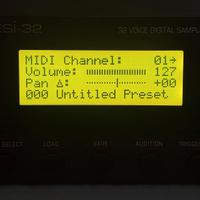 Display sostitutivo per Emu Esi 32 (14 pin cable)
