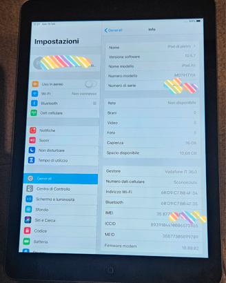 Ipad Air 16G + 4G