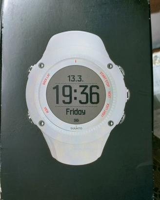 Suunto Ambit 3 run HR White +fascia cardio NUOVO