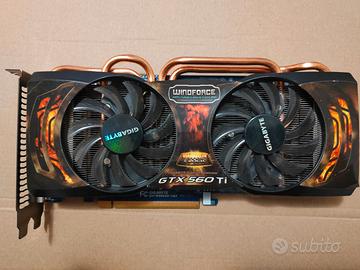 Scheda video Gigabyte GTX 560 TI 1GB GDDR5 256-bit