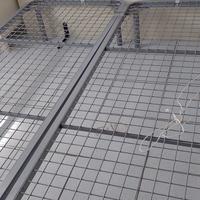 2 reti letto elettrosaldate come nuove