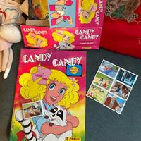 Candy Candy album vuoto+box+1pacchetto+50figurine