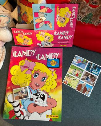 Candy Candy album vuoto+box+1pacchetto+50figurine