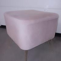 Pouf rosa antico