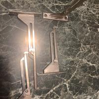 Staffe reggimensola acciaio inox