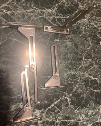 Staffe reggimensola acciaio inox