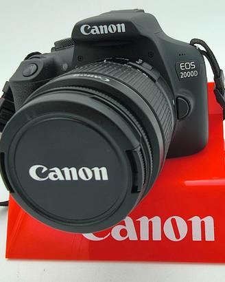 Canon EOS 2000D+EF-S 18-55mm (Scatti 3.172) USATO
