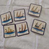 N.12 sottobicchieri in sughero 