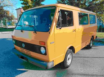 VW LT28 vettura 9 posti M1 GPL ASI Gancio traino 