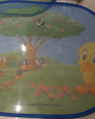Coppia tendine laterali parasole auto baby Looney