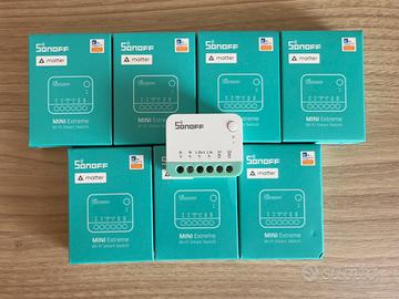 SONOFF MINI R4M (7 nuovi sigillati + 1 provato)
