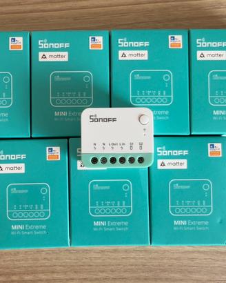 SONOFF MINI R4M (7 nuovi sigillati + 1 provato)