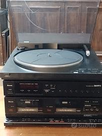 Coordinato Sansui giradischi registratore radio