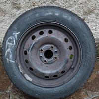 Cerchi e gomme fiat panda/lancia y