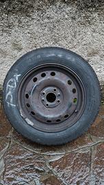 Cerchi e gomme fiat panda/lancia y