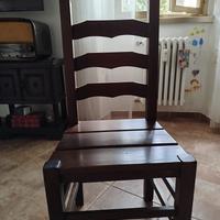 Sedie in legno