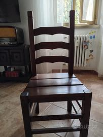 Sedie in legno