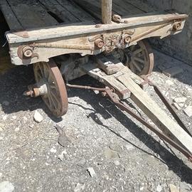 Carro Antico in legno dell'800