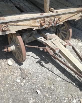 Carro Antico in legno dell'800
