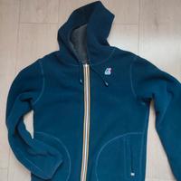 Felpa/giubbotto K Way double face tg L
