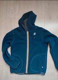 Felpa/giubbotto K Way double face tg L