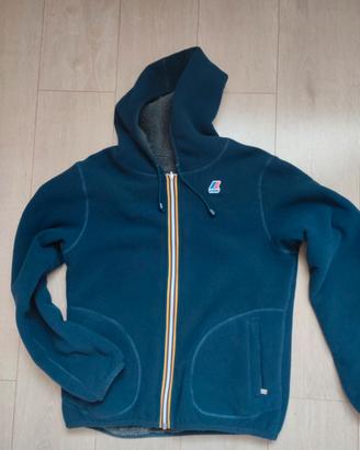 Felpa/giubbotto K Way double face tg L