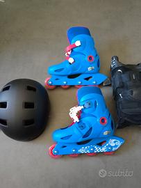 roller Blade più protezioni