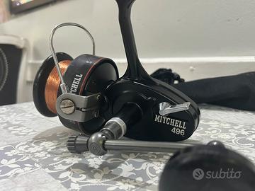 Mulinello da pesca vintage Mitchell 496.
