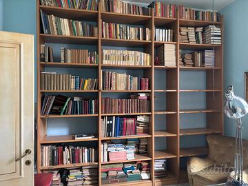 LIBRERIA IN LEGNO MASSICCIO DI FAGGIO