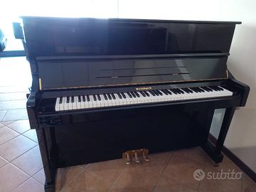 Pianoforte verticale Weisbach 123 nero lucido