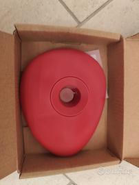 Portalume Alessi Serie Colombina rosso 