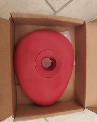 Portalume Alessi Serie Colombina rosso 