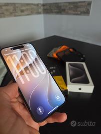 iPhone 15 Pro 128GB Nero Titanio ottime condi  