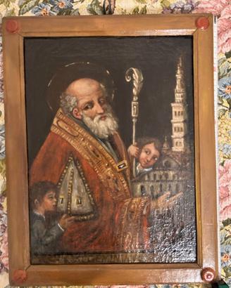 Quadro antico San Geminiano patrono di Modena
