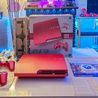 PS3 Slim 320GB Scarlet Red Boxata