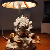 lampada da tavolo One piece, lampada Luffy