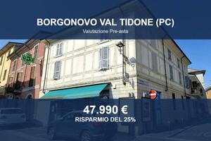 Immobile in asta di 83 m² con box auto a Borgonovo