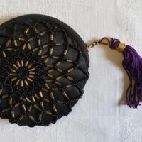 ORIGINALE PORTAMONETE ROTONDO DONNA ART DECO’