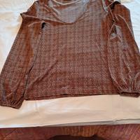 Maglietta Stefanel melange marrone