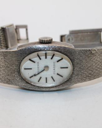 Stupendo orologio bracciale in argento massiccio