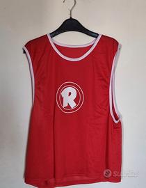 4 Pettorine Rosse Originali Ringo Pavesi Da Calcio